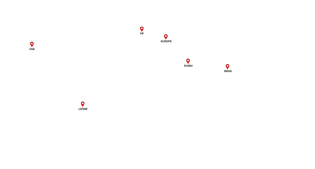 Global Presence Map